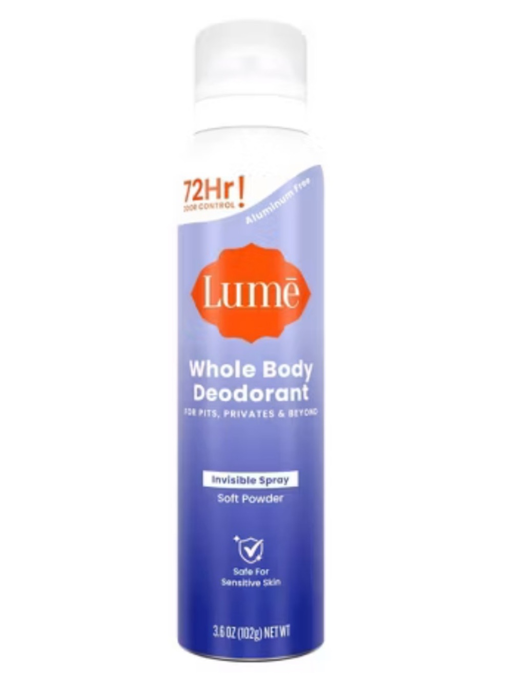 Lumé Whole Body Deodorant - Soft Powder